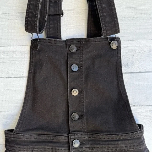 Fashion Nova Always Amy Denim Overall Skirt Dress XS - Picture 3 of 7
